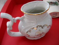 Haas & czjek Czech porcelain antique gilded cure cup