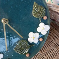 Ceramic handmade wall clock