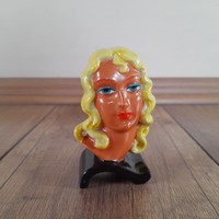 Old art deco ceramic girl figure