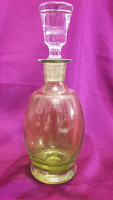 Old colored glass, brandy display (l3405)