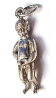 KIÁRÚSÍTÁS!   "Manneken Pis" ezüst medál /Brüsszeli pisilő kisfiú