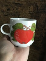 Alföldi apple pattern cup / mug, Alföldi porcelain