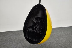 Függeszthető üvegszálas Egg Chair, KARE DESIGN 2000-es évek, Olaszország Space Age design