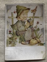 Antique, old hummel postcard -5.