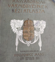 Kogutowicz Manó Magyarország Vármegyéinek kézi atlasza 1905