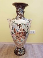 Japán padló váza XX század eleje, 95 cm.