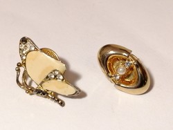 Butterfly and Oval Pins (958)