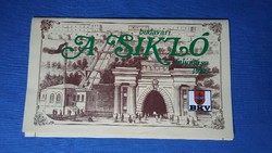 A Sikló - a budavári sikló felújítása, BKV kiadvány, 1986.