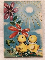 Old graphic Easter postcard -5.