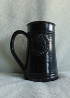 Retro black miner's mug - 1981