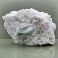 Nagy méretű, fluoreszkáló Mangán-kalcit és Kalcit ásvány kristálycsoport 357 gramm