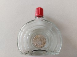Old Russian cologne glass art deco perfume bottle with label