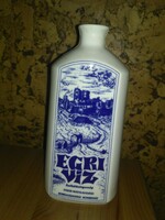 Egri víz italkülönlegesség -  pálinkás butella - alföldi porcelán