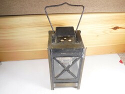 Old kerosene lamp kerosene lamp yellow copper, miner's storm lamp