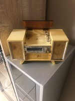 Retro felhúzhatós zene doboz ,ékszertartó.1960-70 évekből.
