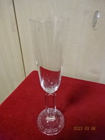 Riedel glass champagne glass, millennium piece. Jokai.