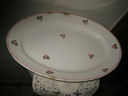 Granite, oval bowl from the fifties, 37 x 25 cm