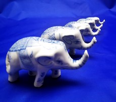 SZERENCSEHOZÓ PORCELÁN ELEFÁNTOK