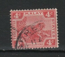 Malaysia 0166 (Maláj Államszövetség) Mi 57     0,80 Euró