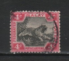 Malaysia 0234  (Maláj Államszövetség) Mi 17      3,50 Euró