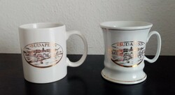 Vintage. Budapesti souvenir porcelán bögre eladó