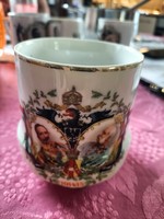 First World War mug of Emperor William Franz Joseph