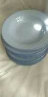 Kék tányér 5 lapos 5 mély hibátlan