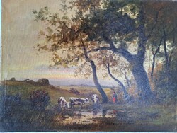 Veress Zoltán festmény (63x47 cm)