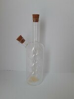 "Dupla" üveg  - dupla belsejű üveg 2 kiöntővel