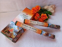 Premium quality Indian soul incense in a hex box, 20 strands - hem
