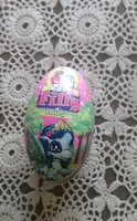My little pony, tojás, tarthatunk benne apróságokat, fém húsvéti dekoráció