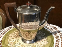 Beautiful, mappin & webb, art deco style, silver plated, tea or coffee pot, classic design