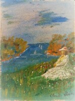 Claude Monet - Tanulmánykép