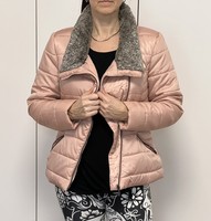 Pille könnyű púder rózsaszín női dzseki