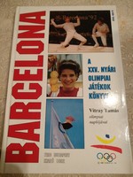 Barcelona, A 25. Nyári olimpiai játékok könyve, csupa színes fotóval, vastag!, Alkudható