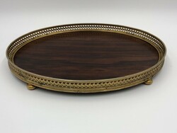 Antique gilded table centerpiece, tray 05.