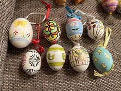 Hand-painted Easter eggs made from real (blown) eggs. Each piece is unique!