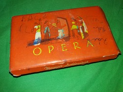Antique opera cigar box made of paper Budapest tobacco factory according to the pictures