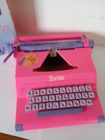 Ritka, Mehano, Barbie írógép, 1992-es, eredeti dobozában