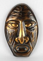 1M414 industrial copper mask wall decoration 25 cm