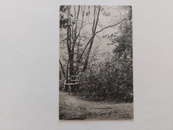 Old postcard postcard inside Sanatorium