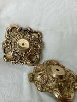 Brass rosette, ornament solid