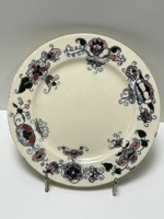 Antik Zsolnay családi pecsétes tányér