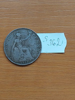 ANGOL ANGLIA 1 PENNY 1919 King George V.  S362