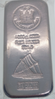 18T.Befektetési Ezüst 999‰ 1000g Argor svájci színítésű ezüst Fiji szigeteki 2.50 Dollár névértékkel