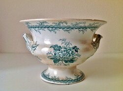 Huge earthenware bowl brown-westhead, moore & co - approx. 1870