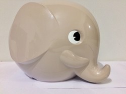 Fantti elefánt persely,nagyméretű-finn desig '70s évek