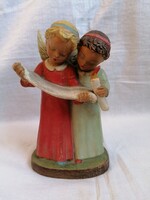 József Zondos ceramic angel couple