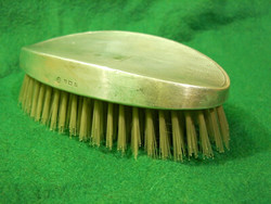 English silver clothes brush (050327)