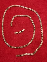 585.14K Hungarian gold necklace, 7.6g